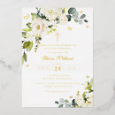 Search for white first communion invitations Ivory