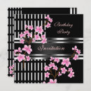 Search for asian birthday invitations White