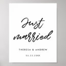Search for just married signs Minimalist