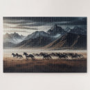 Search for wild horse puzzles Galloping horses