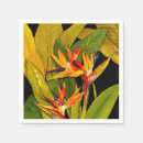 Search for bird paradise napkins Botanical