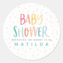 Search for rainbow baby shower stickers Stylish