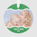 Search for twin christmas tree decorations Green