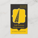 Search for driving instructor business cards Taxi