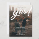 Search for pop the question invitations She said yes