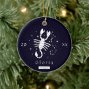 Search for scorpio christmas tree decorations Birthday
