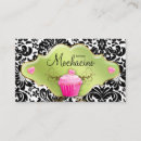 Search for cupcake pattern business cards Elegant