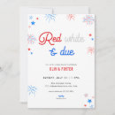 Search for red white and due invitations Usa