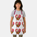 Search for heart floral aprons Flower