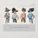 Search for historical fashion postcards Edwardian