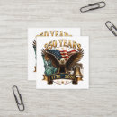 Search for 4th business cards America 250