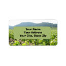 Search for vineyards return address labels Green