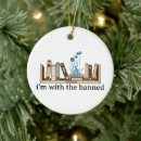 Search for bookworm christmas tree decorations Bookish