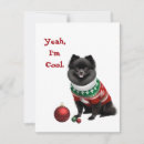 Search for pomeranian christmas cards Pet