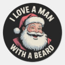 Search for bearded stickers Santa