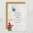 Search for birdcage invitations Vintage