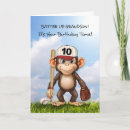 Search for monkey birthday cards Grandson