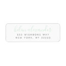 Search for pastel green return address labels Script