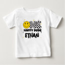 Search for happy face clothing 1st birthday