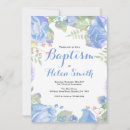 Search for boho christening invitations Blue