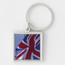 Search for british flag key rings Blue