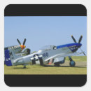 Search for mustang plane stickers Aeroplane