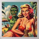 Search for vintage tiki posters Beach
