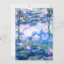 Search for water lily invitations Monet water lilies