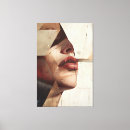 Search for abstract woman face canvas prints Fashion