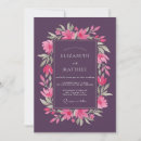 Search for aster invitations Watercolor