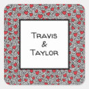 Search for black white pop stickers Red
