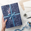 Search for bokeh wrapping paper Blue