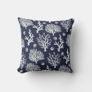 Search for blue seashells cushions Nautical
