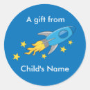 Search for retro rocket stickers Birthday