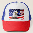 Search for bald eagle american flag hats Stars and stripes