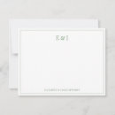Search for sage green note cards Minimalist