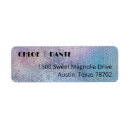 Search for snake return address labels Purple