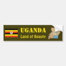 Search for uganda bumper stickers Flag