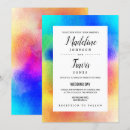 Search for tie dye wedding invitations Colourful