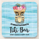 Search for tiki coasters Hawaiian