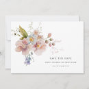 Search for elegant floral save the dates Pink