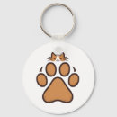 Search for paw prints key rings Kitten