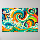 Search for colour wave posters Abstract