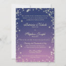 Search for purple night sky invitations Sparkle
