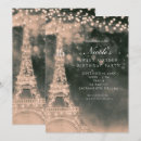 Search for night in paris invitations Elegant