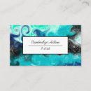 Search for black and teal business cards Blue