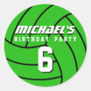 Search for volleyball players stickers For kids