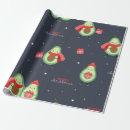 Search for christmas avocado wrapping paper Xmas