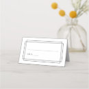 Search for engagement party place cards Simple