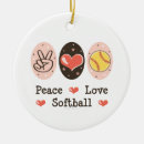 Search for girl softball player christmas tree decorations Coach